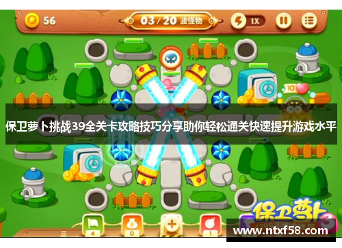 保卫萝卜挑战39全关卡攻略技巧分享助你轻松通关快速提升游戏水平